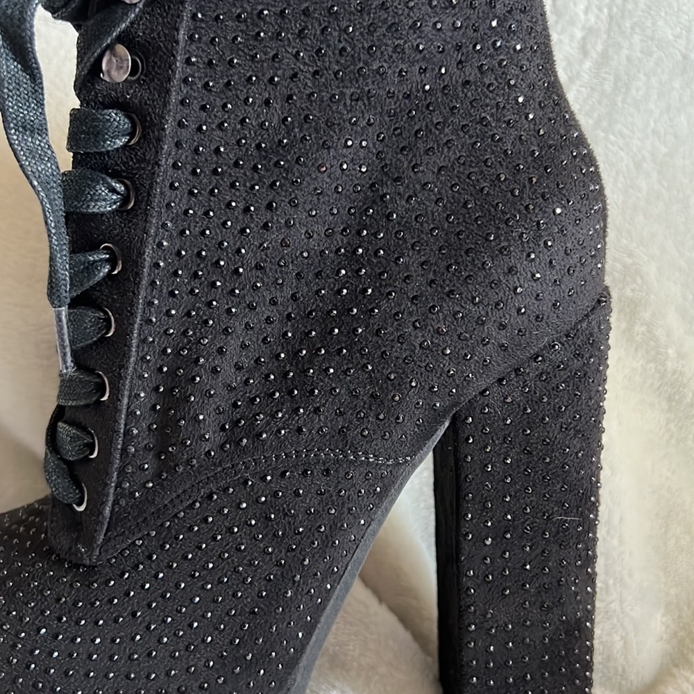 Black sparkly booties - Picture 6 of 10